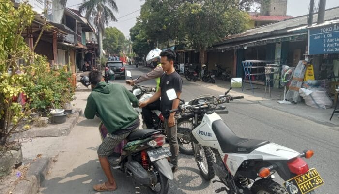 Satlantas Polres Bangka Barat Tindakan Pengendara Melanggar Lalulintas