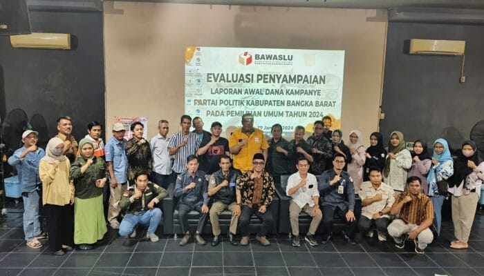 Hindari Pelanggaran, Bawaslu Bangka Barat Evaluasi Dana Kampanye