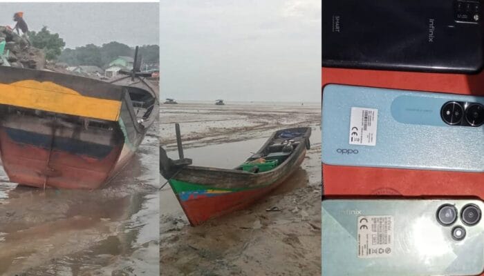 Dua Kapal Nelayan Mentok Dirampok, Tim Hiu Ringkus Empat Pelaku Asal Banyuasin