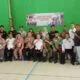 Bintara Usaha Urusan Dalam (BA TUUD) Koramil 431-01/ Jebus, Serma Jumadi, menghadiri undangan kegiatan Bimbingan Teknis (Bimtek) 63 anggota Pengawas Tempat Pemungutan Suara (PTPS) Kecamatan Jebus, Kabupaten Bangka Barat.