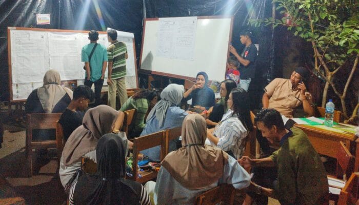 Satu Surat Suara Rusak, Prabowo Gibran Raih 106 Suara di TPS 02 Kampung Sawah