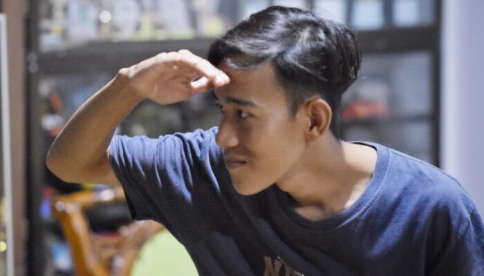 Mirip Gibran Cawapres, Vidio Pemuda Mentok Viral