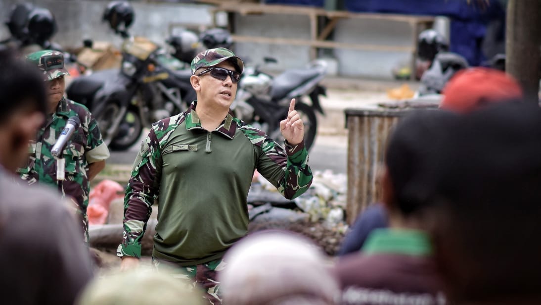 Dandim 0431/Bangka Barat, Letkol Inf Kemas M. Nauval. (Foto/Fierly)