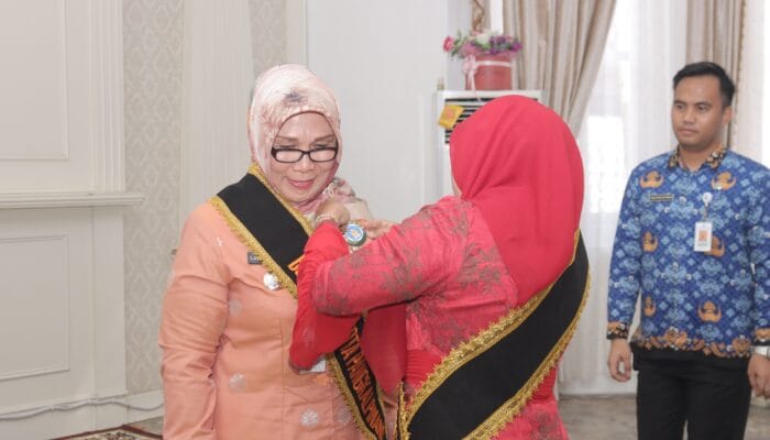 Safriati Safrizal Kukuhkan Pj Bunda PAUD Pangkalpinang