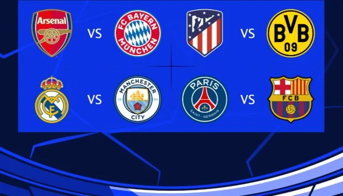 Hasil Drawing Liga Champions: PSG vs Barcelona, Arsenal vs Munchen