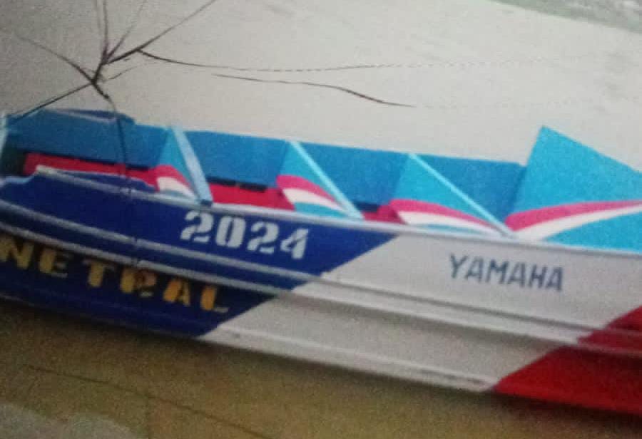 Perahu yang digunakan Firdaus saat putus kontak pada Rabu (13/3/2024) lalu. Foto : Istimewa.