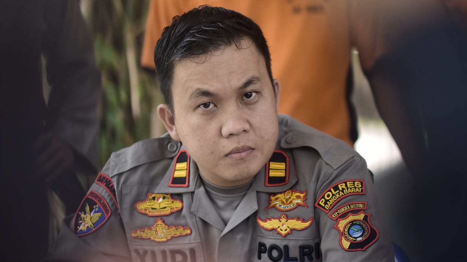 Iptu Yudi Lasmono, Kasat Polairud Polres Bangka Barat. (Foto/Fierly)