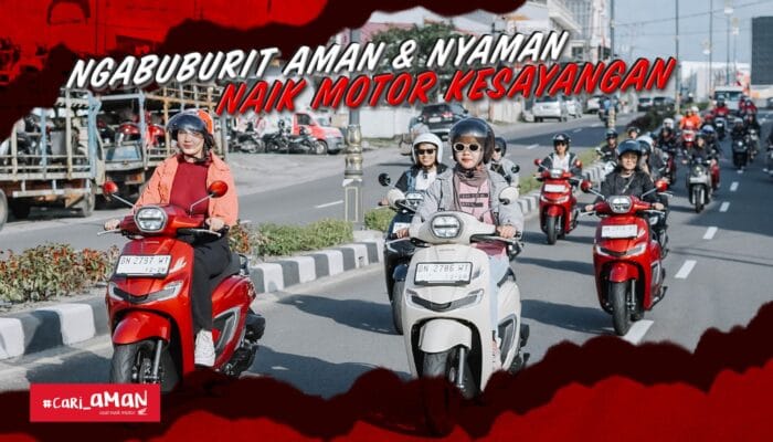 Ngabuburit Aman dan Nyaman Naik Motor Bersama Kesayangan, Ini Tipsnya!