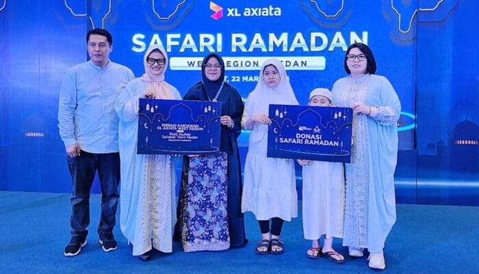 Dukung Digitalisasi Dunia Pendidikan, XL Axiata Donasikan Router dan Kuota Data ke Yayasan Pendidikan Islam di Medan