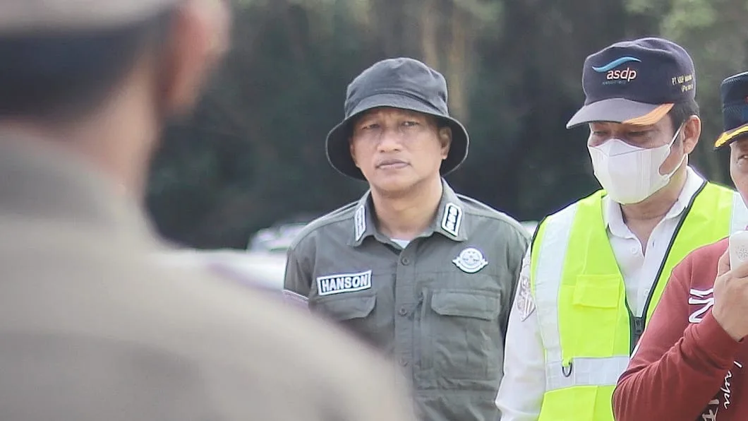 Kepala Dinas Perumahan, Kawasan Pemukiman dan Perhubungan (Disperkimhub) Kabupaten Bangka Barat, Hanson Riyadi.(Foto/Fierly)