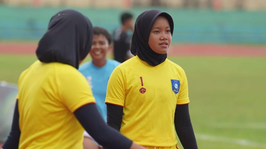 Reika Renata, Pemain asal Mentok yang mengikuti seleksi Timnas Indonesia Putri U-17