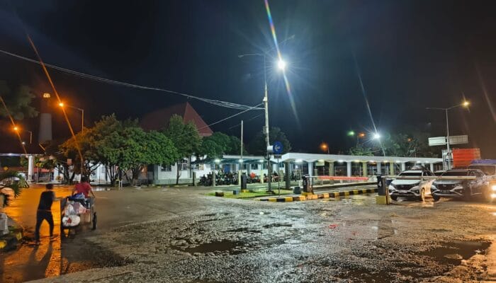 Pelabuhan Tanjung Kalian Mulai Sepi dari Kendaraan Pemudik