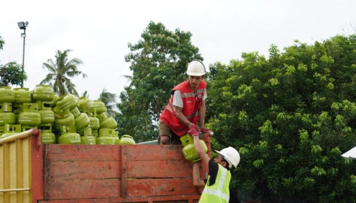 Warga Mentok Keluhkan Sulitnya Dapat Gas Elpiji 3 Kilogram