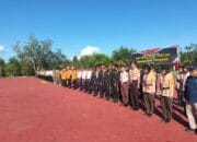 Komandan Kodim 0431/Babar Ikuti Kegiatan Apel Gelar Pasukan Serentak Operasi Terpusat Ketupat Manumbing 2024
