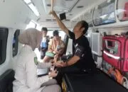 Polres Bangka Barat Siagakan Dokkes di Pelabuhan Tanjung Kalian, Tangani Pemudik yang Kelelahan