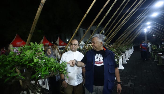 Perdana Kunjungi Bonsai Bangka Fest 2024, Erzaldi Apresiasi Kreatifitas Masyarakat