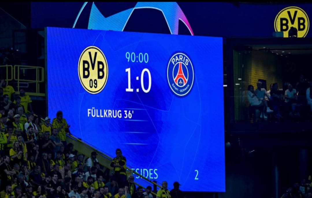 Hasil UCL tadi malam. Foto: Twitter/Borussia Dortmund