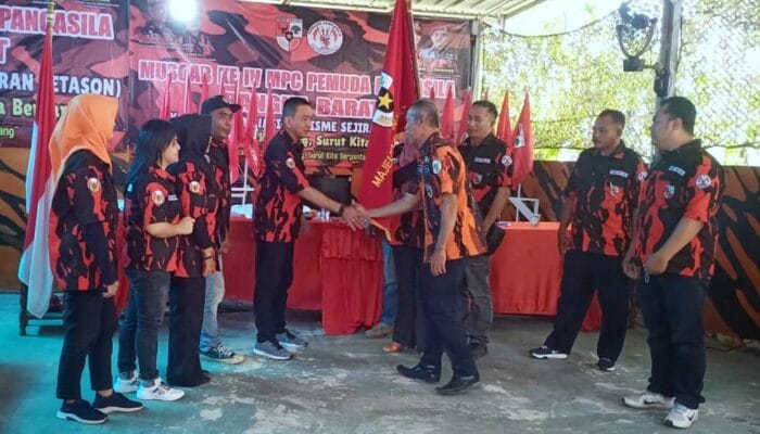 Ricky Eris Resmi Dilantik Jadi Ketua MPC Pemuda Pancasila Babar