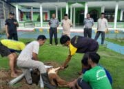 Momen Idul Adha, Rutan Kelas IIB Muntok Laksanakan Shalat Ied dan Potong Hewan Kurban