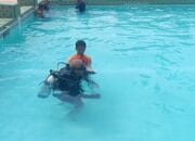 Tingkatkan Kemampuan SAR, TRC BPBD Babar Diberikan Pelatihan Selam