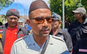 Rudi Fitrianto, salah seorang perwakilan dari masyarakat yang menolak HTI