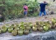 Beraksi Dinihari, Tersangka Mengaku Curi Gas Elpiji Untuk Modal Nongkrong