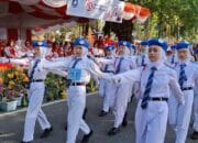 129 Regu Ikuti Lomba Gerak Jalan di Bangka Barat