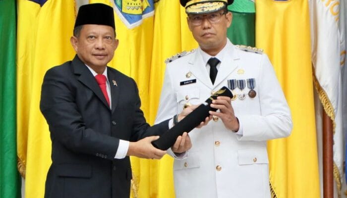 Pesan Tito Karnavian Usai Lantik Sugito jadi Pj Gubernur Babel