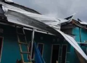 12 Rumah di Bangka Barat Rusak Diterjang Angin Puting Beliung