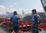 Kebakaran Kapal Tongkang BG Ocean Perkasa 8 Sudah Padam, 10 Kru Selamat