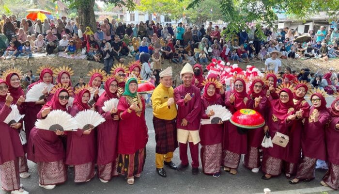 50 Regu Peserta Meriahkan Karnaval Budaya di Bangka Barat