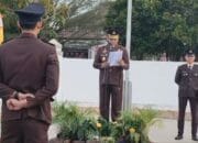 Upacara Peringatan Hari Lahir Kejaksaan, Bayu Sugiri Sampaikan Amanat Jaksa Agung
