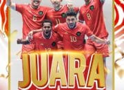 Tekuk Vietnam 2-0, Indonesia Kampiun Asean Futsal Championship2024