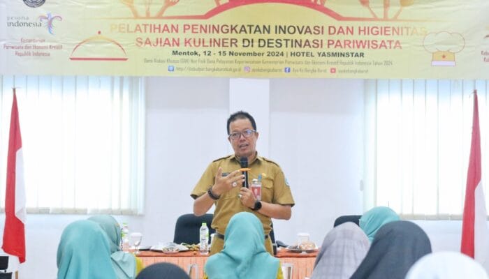 Disbudpar Babar Beri Pelatihan Peningkatan Inovasi dan Higienitas sajian Kuliner bagi Pelaku UKM