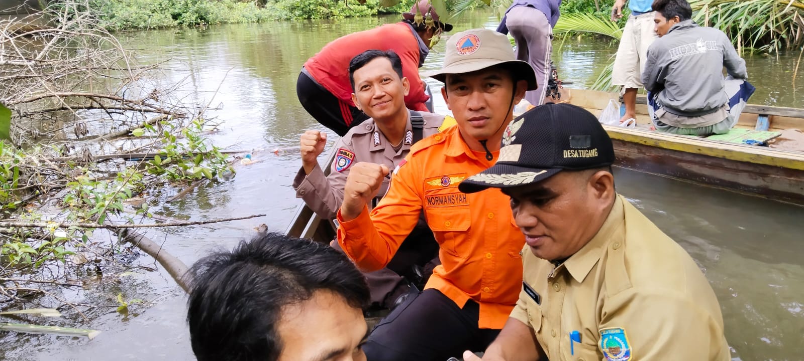 Tim gabungan saat melakukan pencarian terhadap Jaka. Foto: Istimewa.