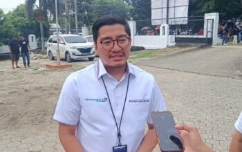 Sales Area Manager PT Pertamina wilayah Babel, Andre Wisnuwardhana. Foto: Rizki Ramadhani.