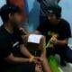 Polisi saat mengamankan tersangka JF. Foto: Istimewa.
