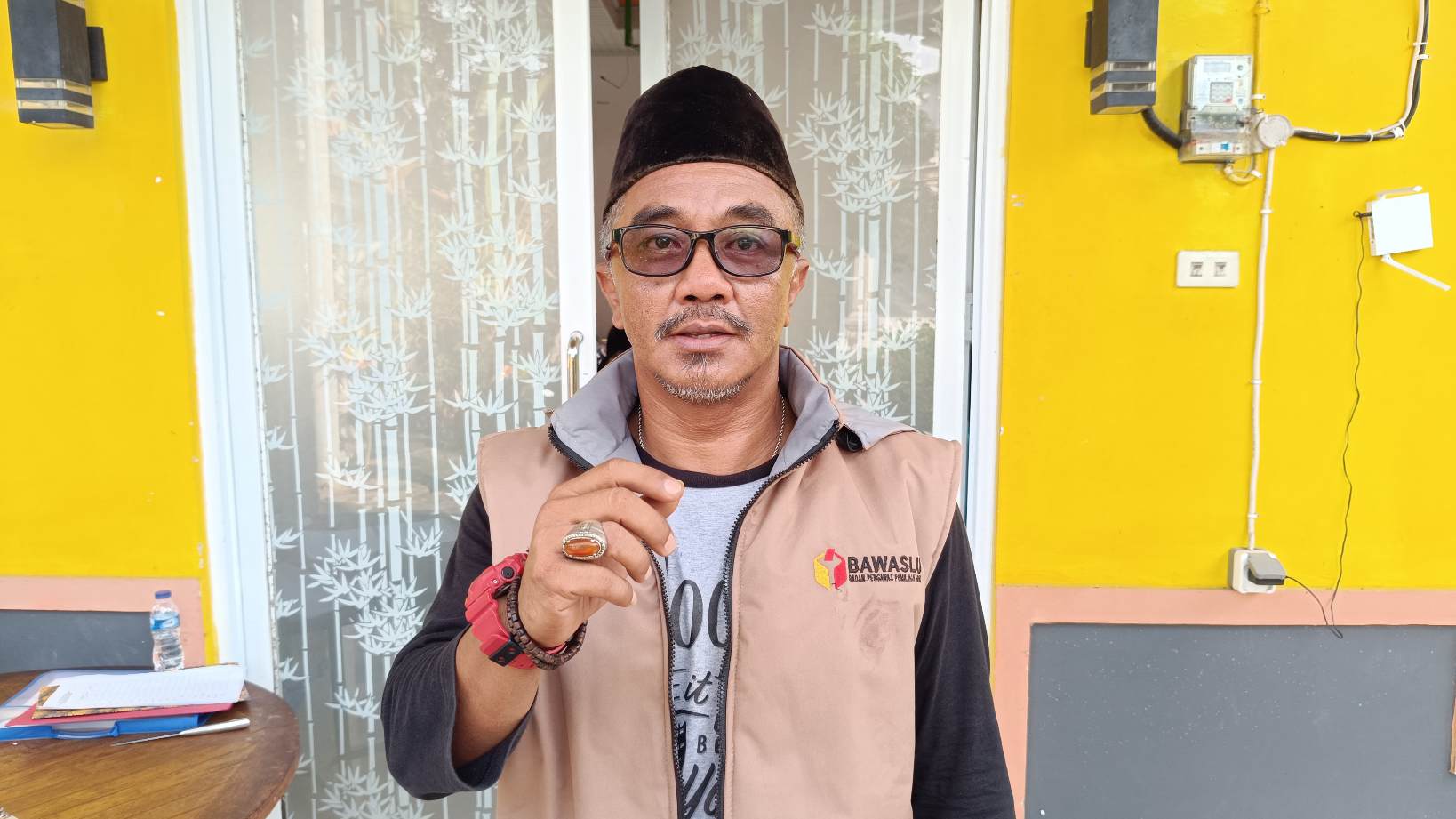 Koordinator Divisi Penanganan Pelanggaran dan Penyelesaian Sengketa Bawaslu Bangka Barat, Rio Febri Fahlevi. Foto: Rizki Ramadhani.