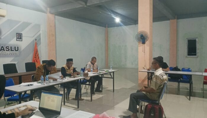 Temukan Indikasi Pelanggaran, Koordinator Saksi Paslon Beramal Laporkan KPU Babar ke Bawaslu