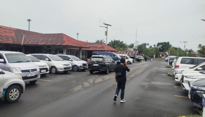 Arus Mudik Nataru di Bandara H.A.S. Hanandjoeddin Belitung Masih Normal