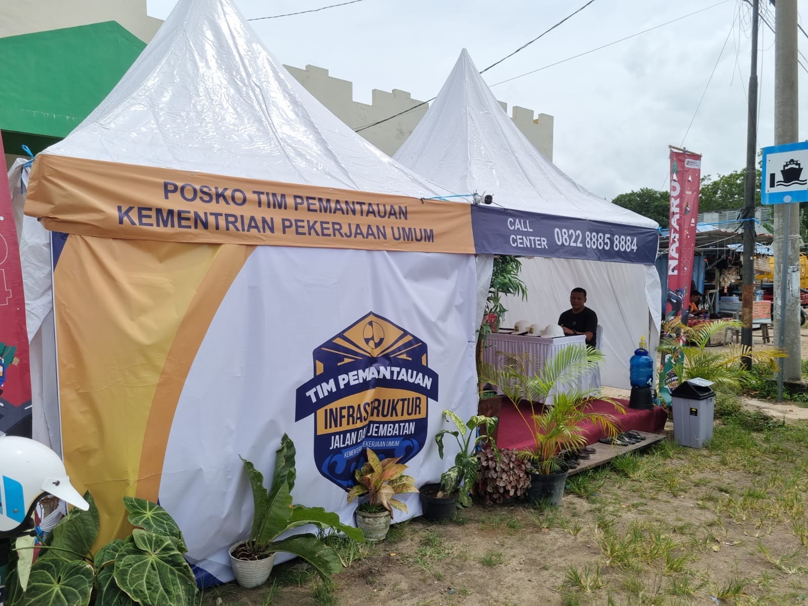 Posko BPJN Bangka Belitung. Foto: Istimewa.