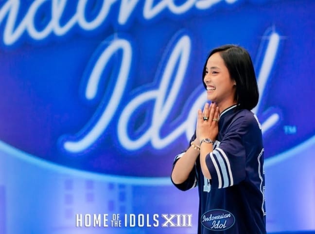Penyanyi asal Mentok, Nadhya. Foto: Istimewa/Instagram Indonesia Idol.