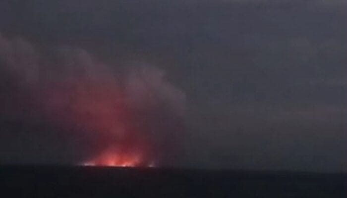 Kebakaran Lahan di Makarti Jaya Sumatera Selatan, Sempat Dikira Warga Bangka Barat Kapal Terbakar