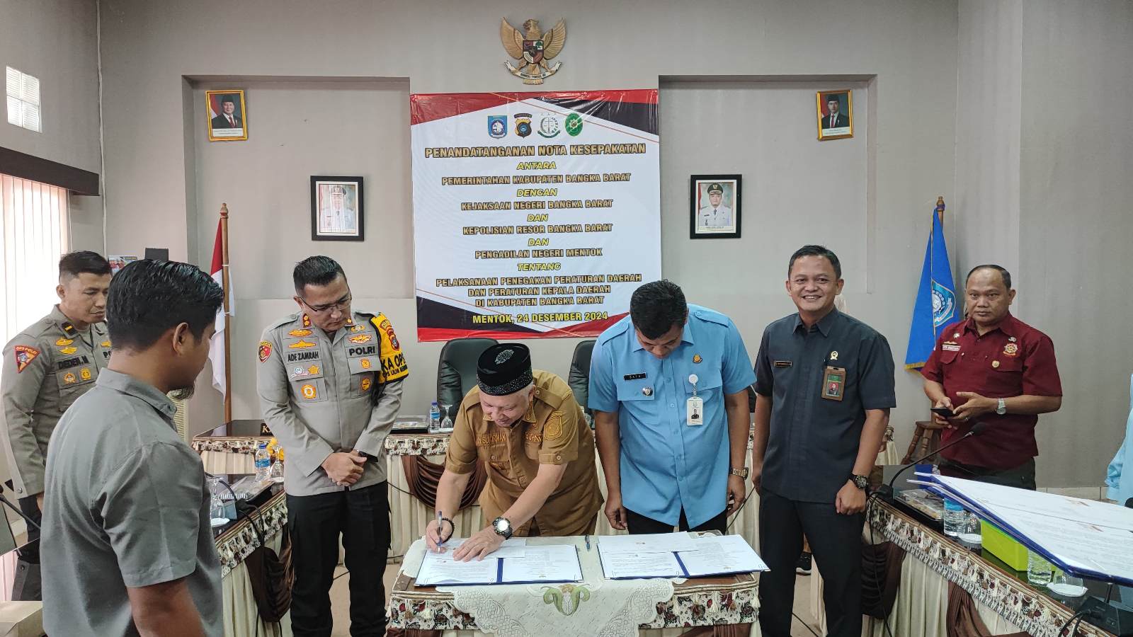 Penandatanganan kerja sama. Foto: Istimewa.