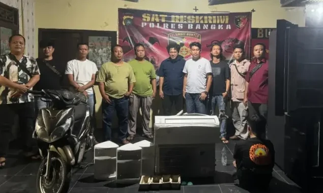 DN saat diamankan polisi. Foto: Istimewa.