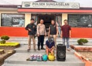 Polisi Ringkus Residivis Pencuri Rumah Kosong di Sungai Selan