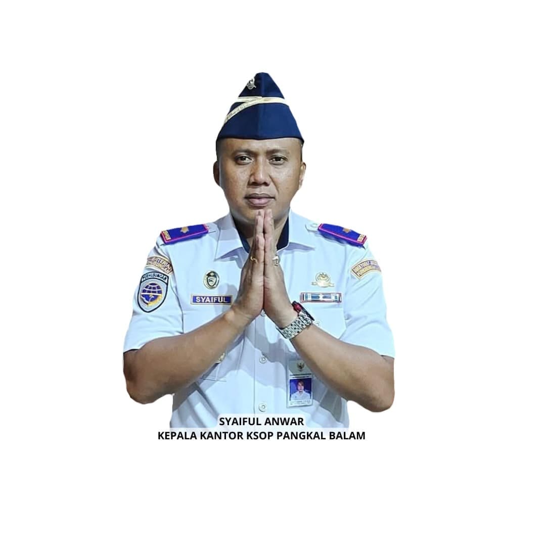 Kepala KSOP Kelas IV Pangkalbalam, Syaiful Anwar. Foto: Istimewa.