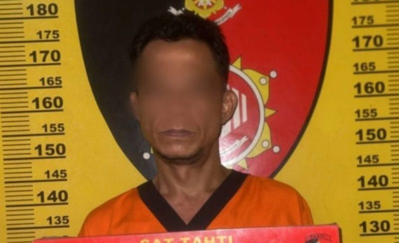 Yoga saat diamankan. Foto: Istimewa.