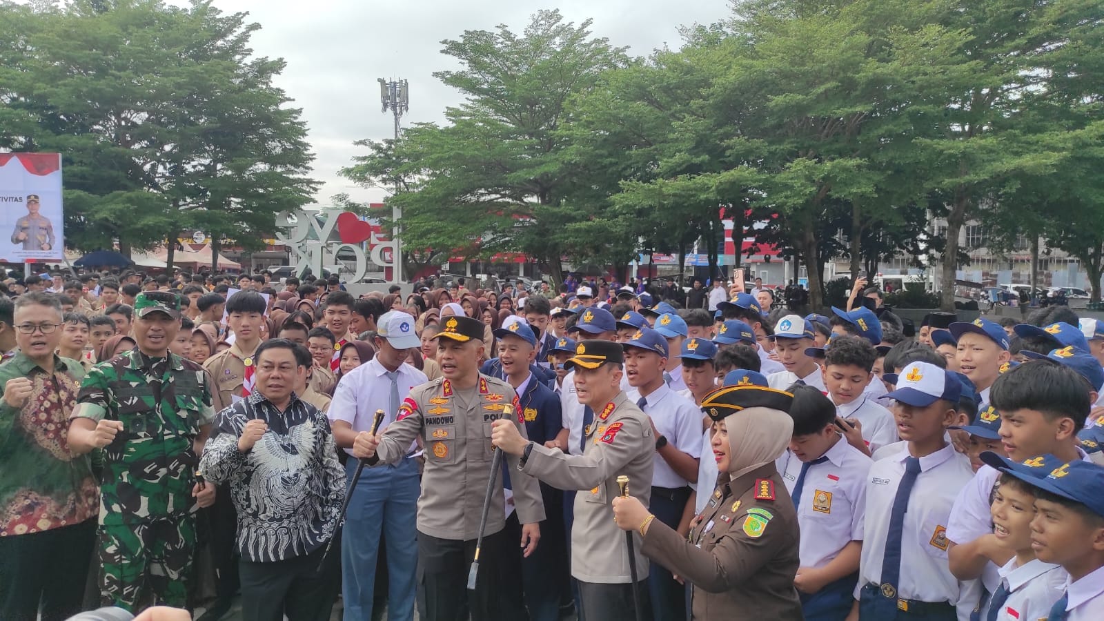 Deklarasi anti geng motor. Foto: Istimewa.