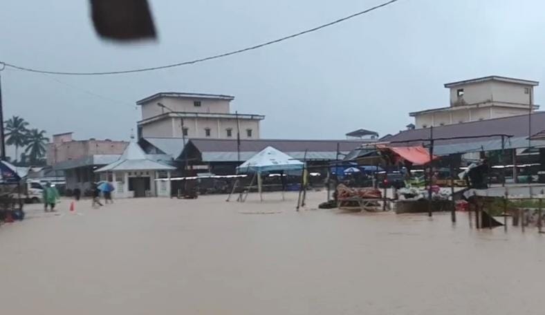 Banjir Parittiga hari ini. Foto: Istimewa.